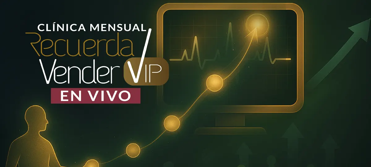 Cabecera - Clínica Mensual Recuerda Vender (VIP) - Helios Herrera